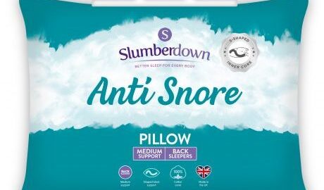 slumberdown anti snoring pillow